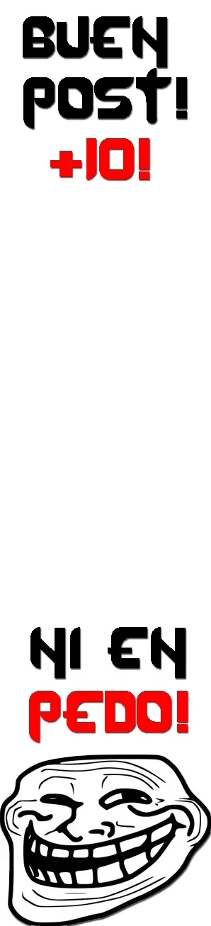 esos comentarios q leemos en taringa editado