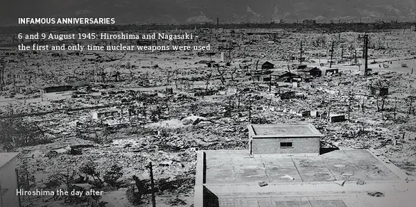 Los estragos en Hiroshima y Nagasaki 20 años después