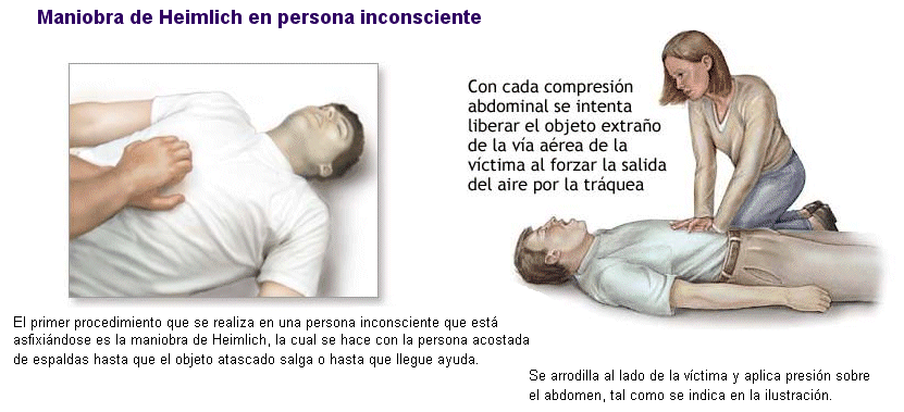 ¿Cómo reaccionar ante Atragantamiento y Asfixia?