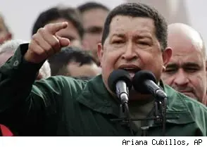 chavez rechaza las criticas de estados unidos y de la OEA