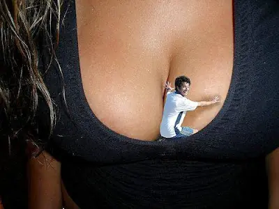 por que nos gustan los senos grandes..