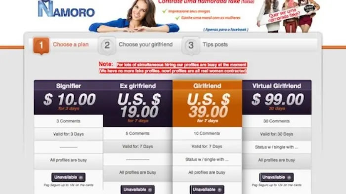 ¿Querés una Novia Fake?