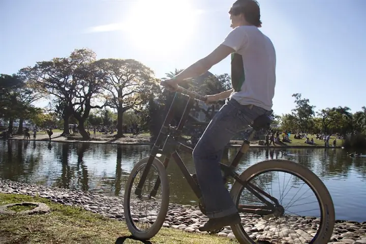 Bambucicleta argentina - La bicicleta de bambú