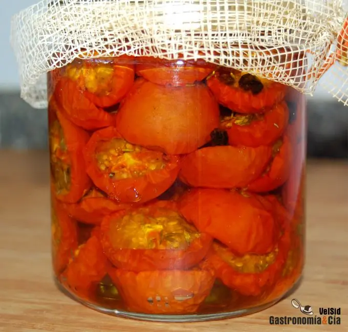 Tomates Cherry Conservar