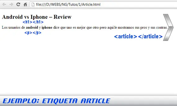 Curso Html5 y CSS3: Uso de las nuevas etiquetas