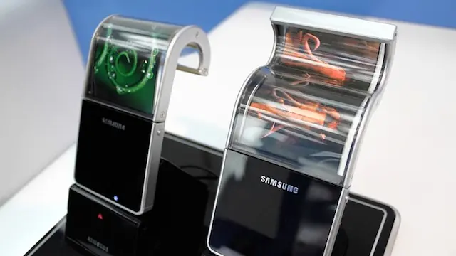 Samsung ya planea vender sus pantallas flexibles