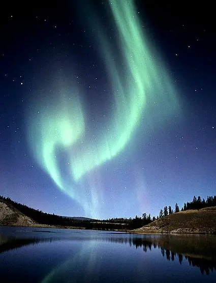 Luces del norte (aurora boreal)