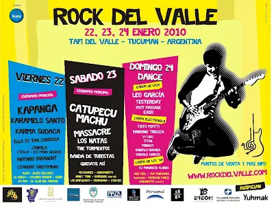 Presentación Rock del Valle 2010 (info)