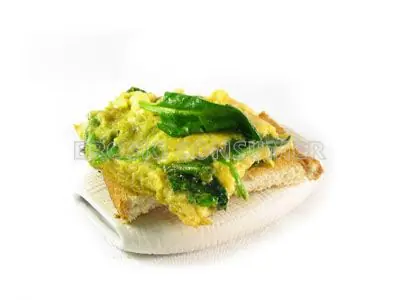 Tortilla de espinacas