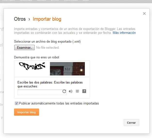de wordpress a blogger.