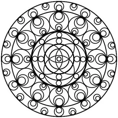 Mandalas para colorear, meditacion