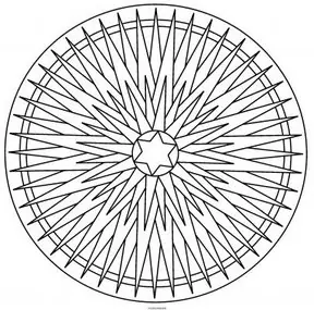 Mandalas para colorear, meditacion