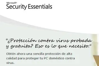 Microsoft Security Essentials (antivirus)