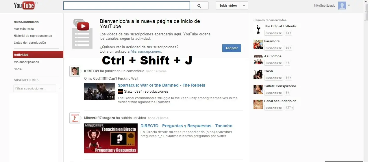 Cambiar nuevo Diseño de Youtube al del 2011 en Chrome