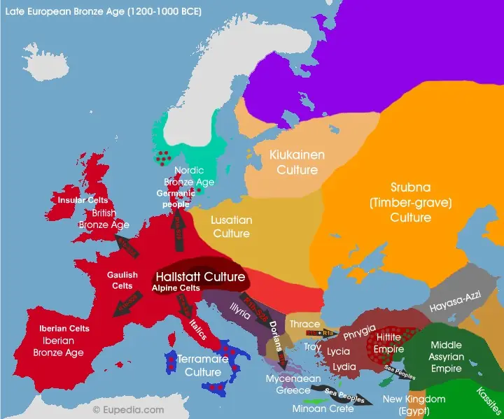Mapa genético de Europa y de España en particular