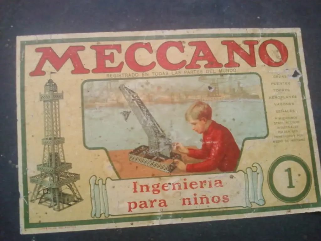 Encontre oro!!! mi viejo mecano