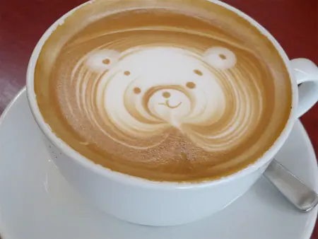 cafe con leche super cremoso