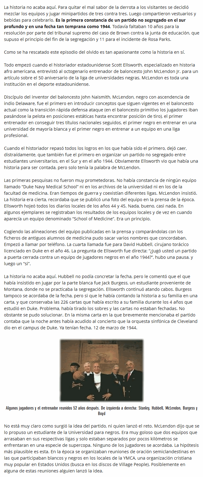 The secret game: Una historia que merece ser recordada
