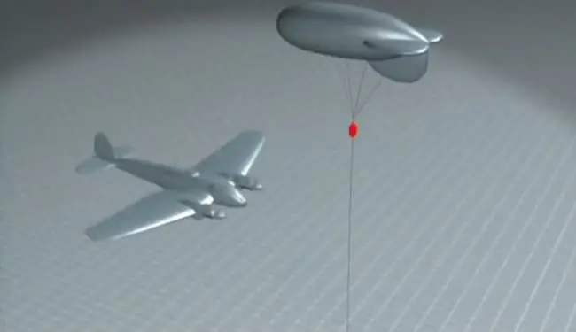 Derribando aviones con globos
