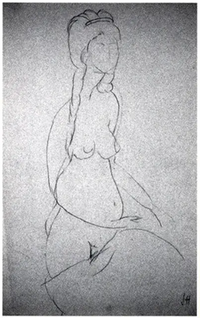 Morir de amor, Jeanne la amante de Modigliani