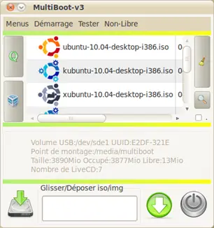 Crea una USB Multiboot (varios liveCD en 1 USB)