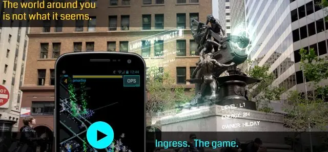 Google lanza el juego Ingress, un MMO de Realidad Aumentada