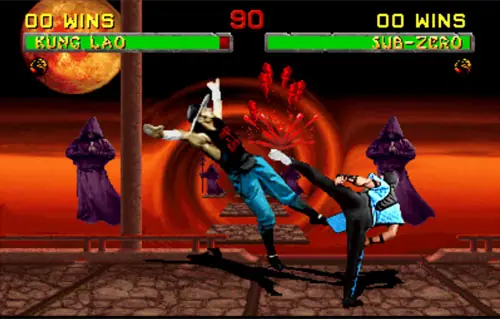 Algunos  mortal kombat! video juego