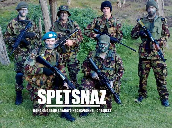 Spetsnaz  Ejercito Ruso