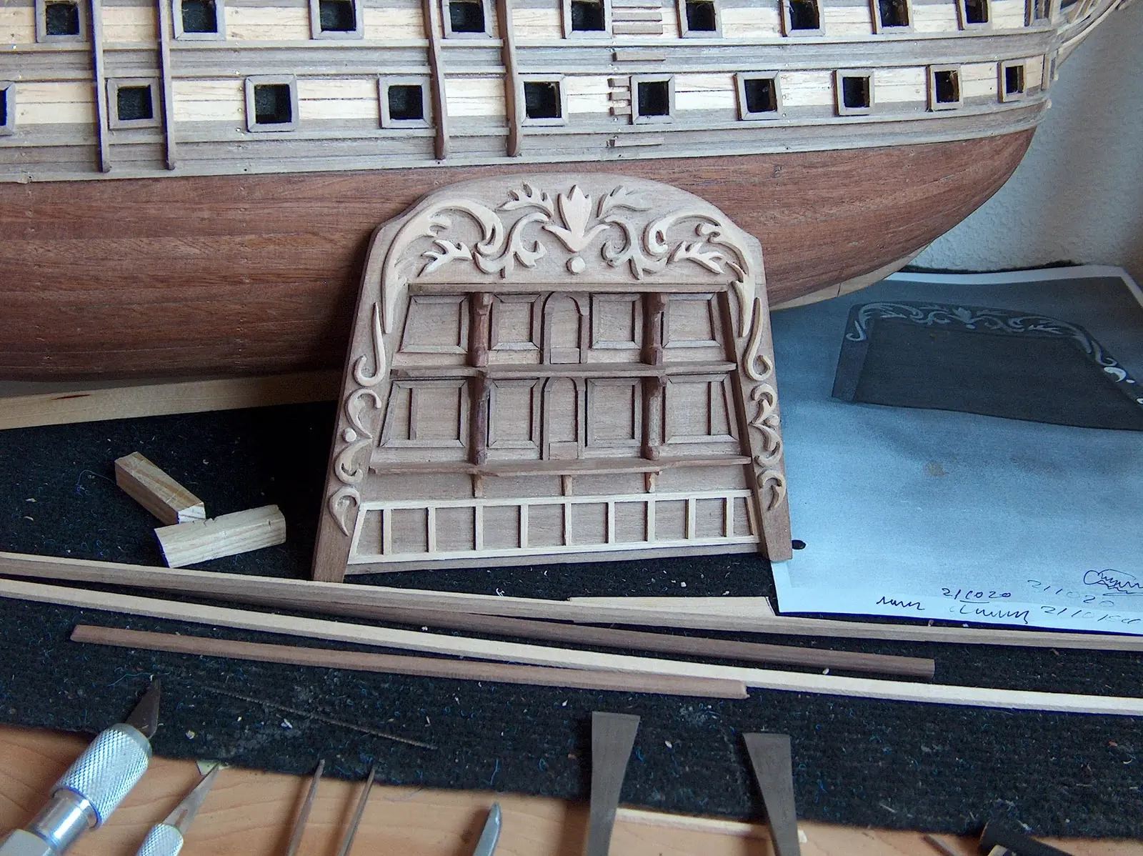 trabajo en madera