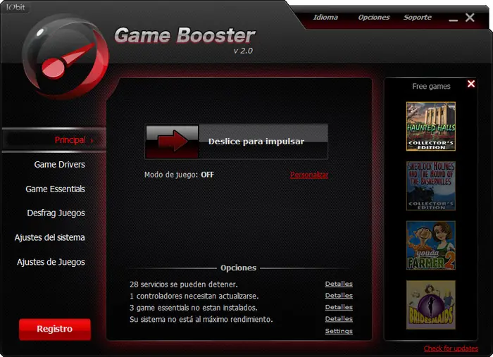 Problemas de velocidad en Juegos? Un Tip Basico, pero Util