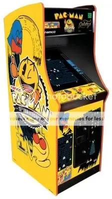 Papercraft de máquinas arcade