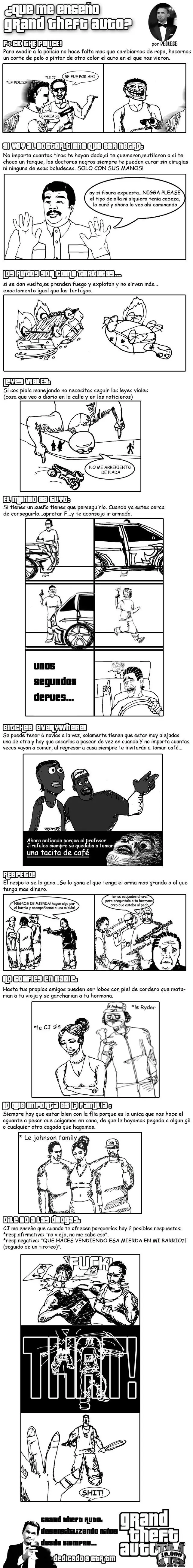 Que me enseño GTA[GTA-SA]