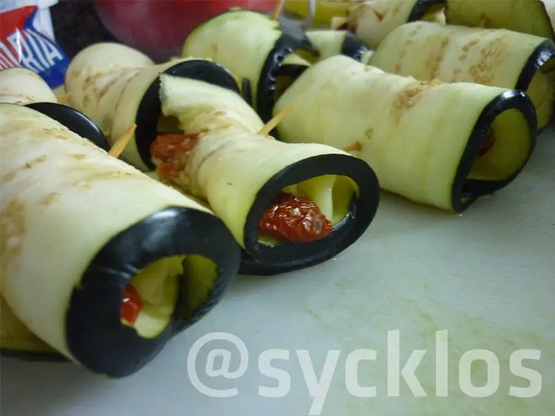 Bocaditos de berenjena y muzzarella [Foto-Receta]