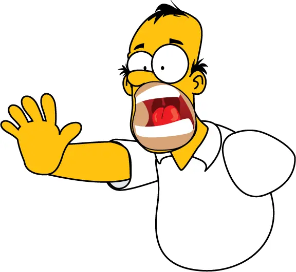 Homero Simpson como nunca lo viste