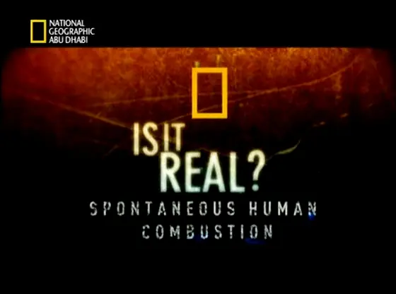 Combustiones espontáneas del ser humano