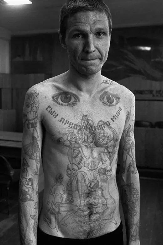 russian criminal tattoo