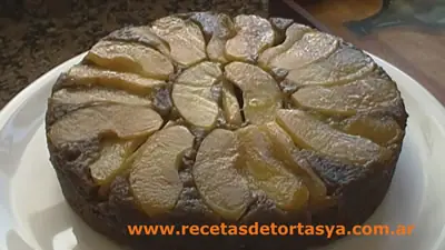 Torta Invertida de Manzanas - Video receta