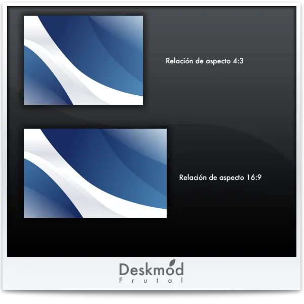 Relación de aspecto 16;9 como resolución 1024x768