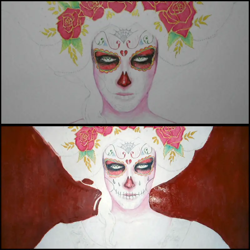 Y ahora, una Catrina...