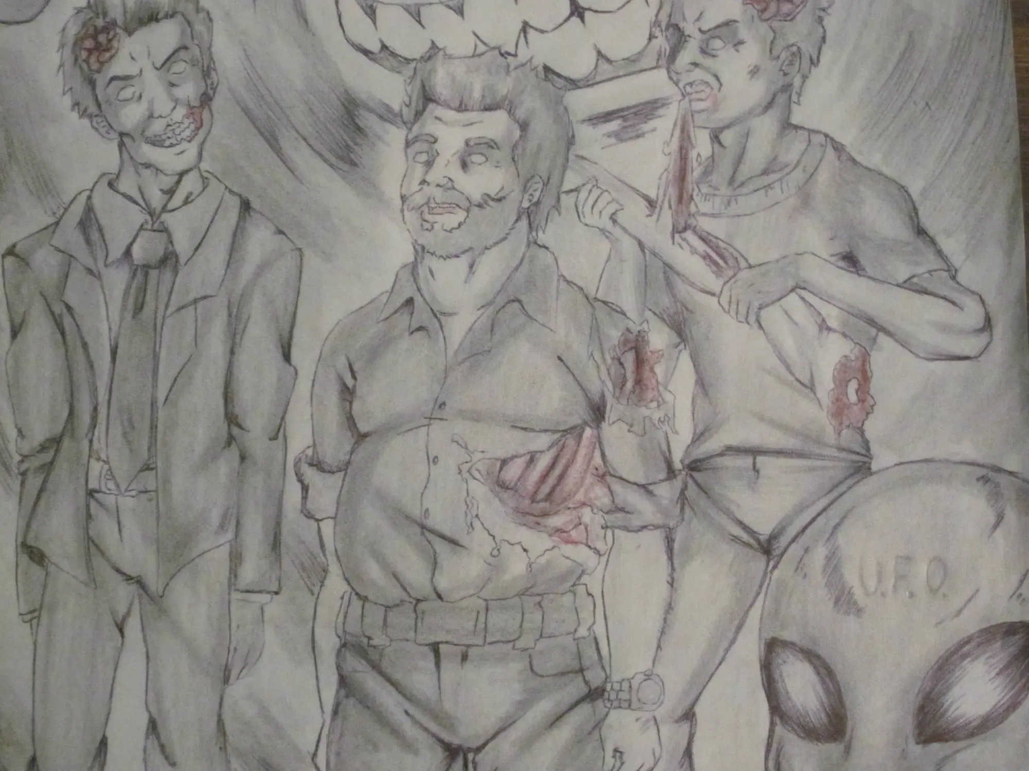 Te Muestro Mi Dibujo Zombie (Primer Post *Arreglado*)