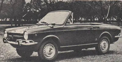 Fiat 800 Spider 1967