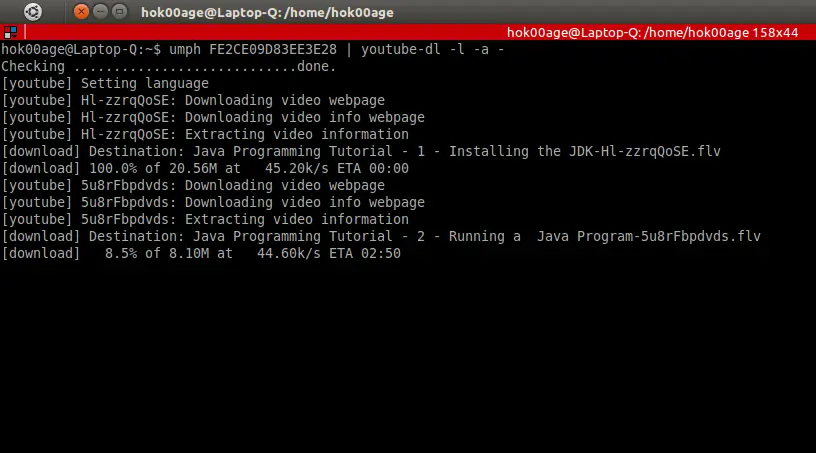 Cómo descargar todos los videos de Youtube en Linux