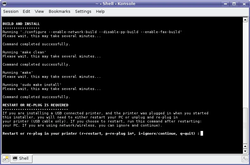 Driver Impresora HP para GNU-Linux