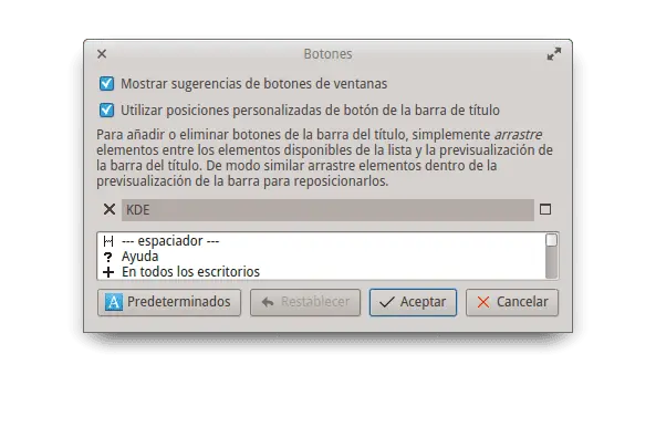 kde