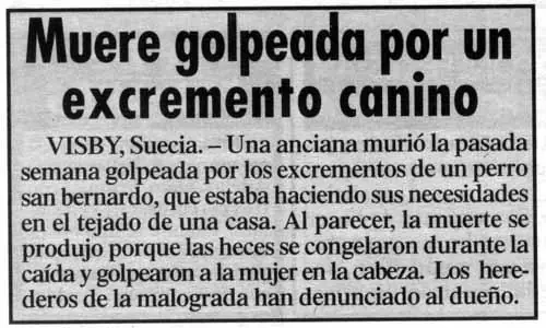 Noticias Bizarras