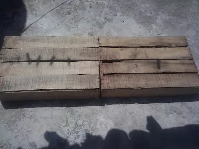 Reposera con Cajas de Madera