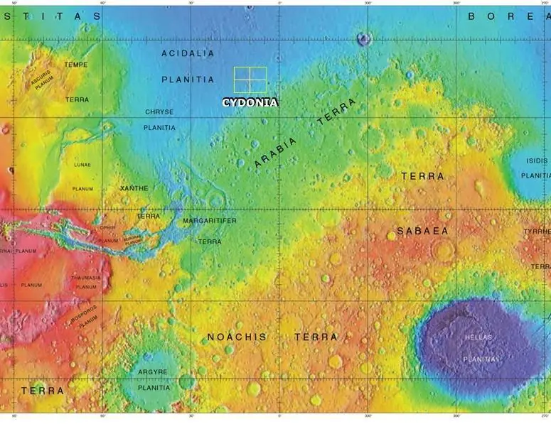 Cydonia: La Ciudad de Marte