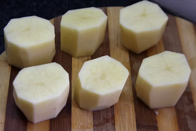 Receta: Papas Fondant.