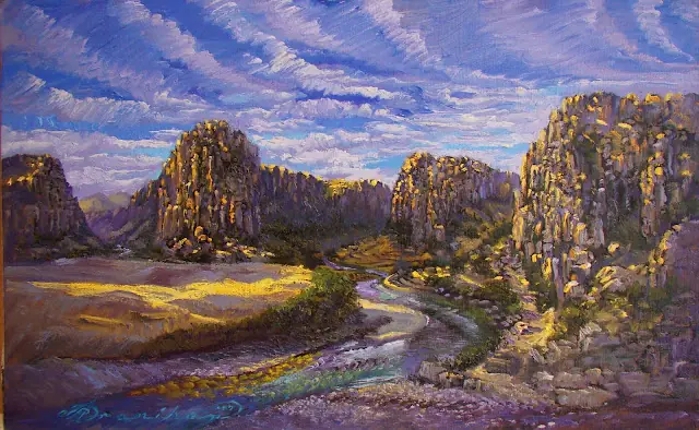 Paisajes Andinos del Cusco Pinturas al Oleo Efrain Aranibar