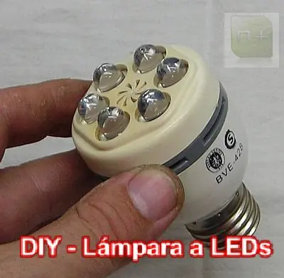 Arma tu Lampara de Led bajo consumo